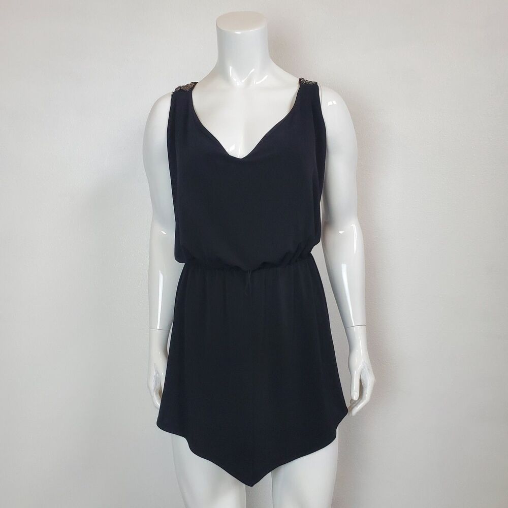 Torrid Plus Size Beaded Black Tank